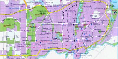 Shenzhen atraccións turísticas mapa